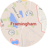Map Framingham
