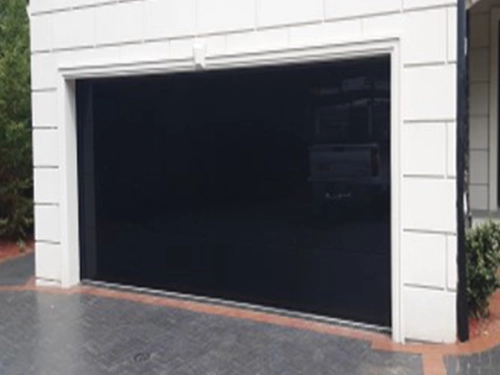 10' x 7', Custom Full View Glass, Opaque Black