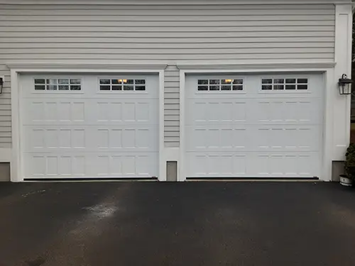 Garaga, 9' x 7', Standard+ Shaker-Flat XS, Ice White