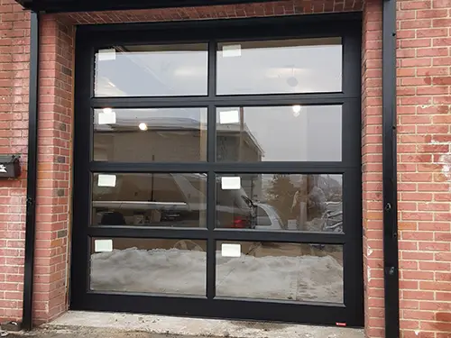 Garaga, 8' x 8', California, Prepainted Black