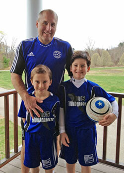 Door Systems Metro Boston support soccer kids