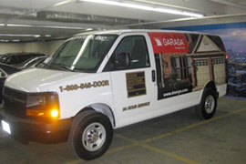 Van Lettering - Door Systems Metro Boston