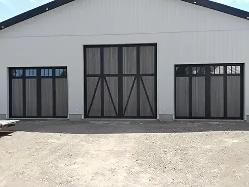 C.H.I., 12' x 10' and 14' x 14', Shoreline 5602, Driftwood with Black overlays