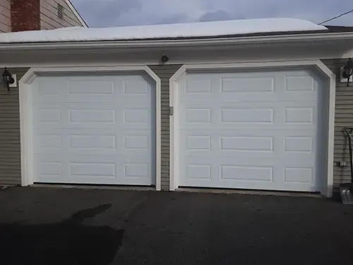 Garaga, 9' x 7'6", Acadia 138 Classic Mix, Ice White