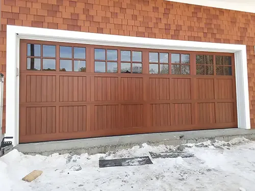 Eastern Door, 18' x 7', Model I108s, Dark Cherry