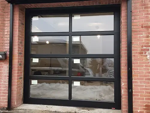 Garaga, 8' x 8', California, Prepainted Black